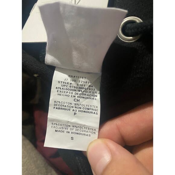 Stray Rats x Champion Toy Block Black Hoodie - Picture 5 of 5